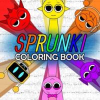 Sprunki Coloring Book Game img